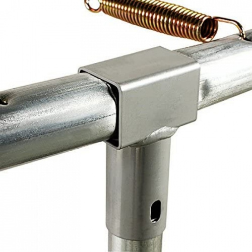 Батут AL-out244 2440 мм, зеленый, серый. Фото №5