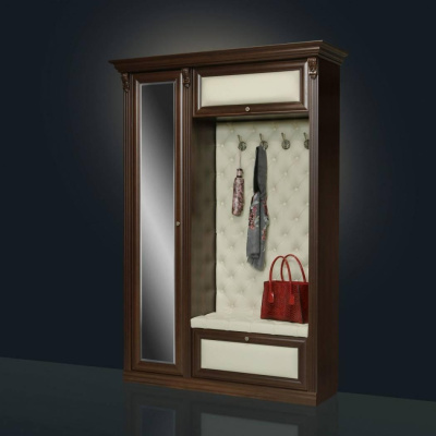 Прихожая Б5.1-1 (дверь слева с зеркалом) фото Прихожая Б5.1-1 (дверь слева с зеркалом). Фото