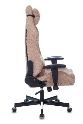 Кресло игровое Knight T1 коралловый экомех с подголов. крестовина металл. Фото №4