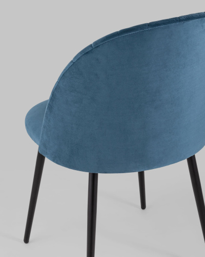 Стул Марсель велюр пыльно-синий. Фото №8