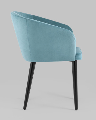 Кресло Ральф велюр пыльно-голубой. Фото №4