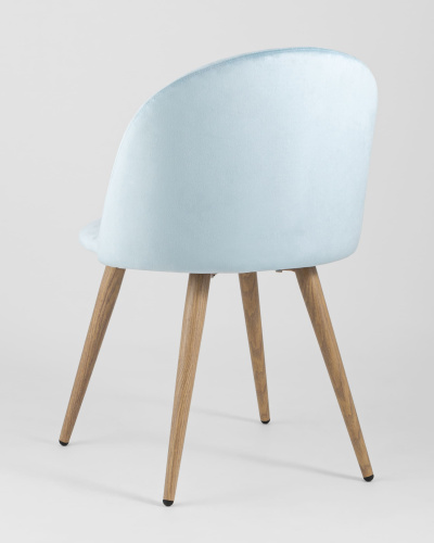 Стул Лион велюр пыльно-голубой. Фото №7