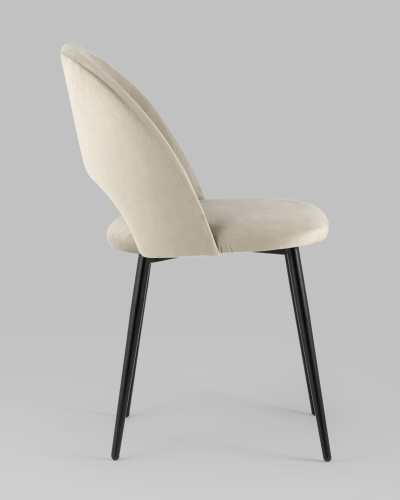 Стул Меган велюр бежевый. Фото №4