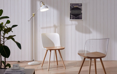 Стул PC-S097A прозрачный/бук. Фото №4