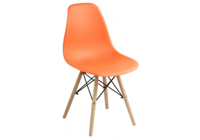 Стул деревянный Eames PC-015 orange. Фото №2