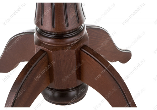 Стол деревянный Павия орех с коричневой патиной. Фото №8