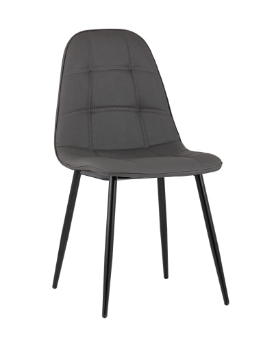 Стул Тейлор экокожа тёмно-серый. Фото №2