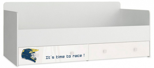 Кровать Квадро STL.322.12 W,белый. Фото №1