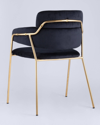 Стул Полин темно-синий. Фото