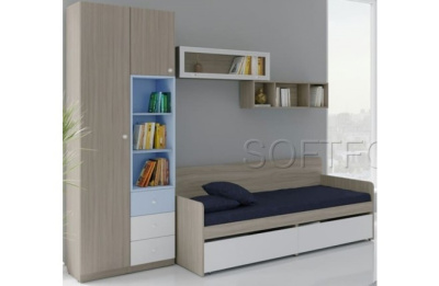 Полка настенная три секции Силуэт фото Полка настенная три секции Силуэт. Фото №5