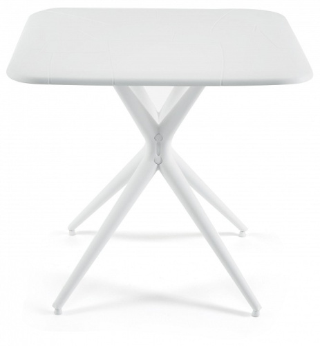 Стол KNORR (mod. TT73) пластик, 83х83х76 см, белый. Фото №2