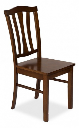 CT 8162 Стул с твёрдым сиденьем / Упакованный дерево гевея, 52х42х94см, Тёмный Дуб. Фото №1