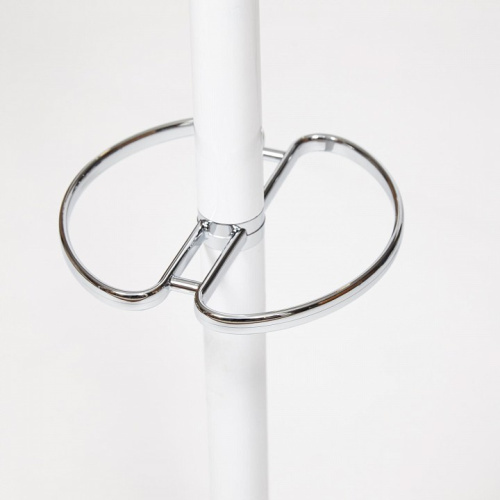 Вешалка XY-029 белый глянец (glossy white). Фото №2