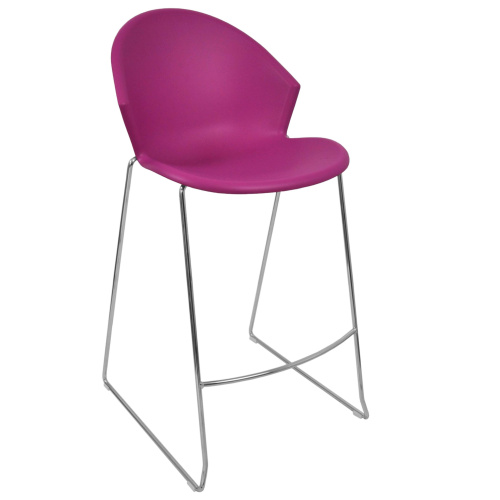 Стул Smile-4 барный хром. Фото №7