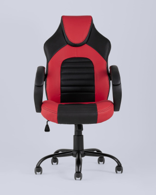Кресло игровое TopChairs Racer Midi черно-красное. Фото №5