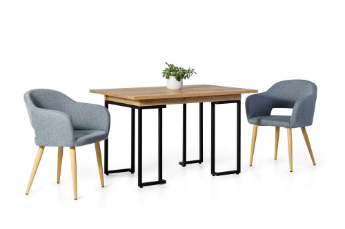 Стол раскладной обеденный Loft 120 Дуб натур. Фото №15