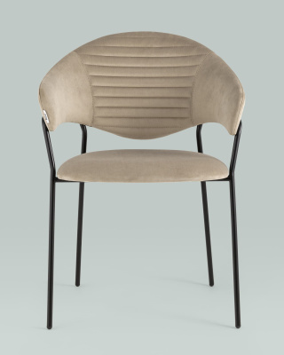 Стул Алексис велюр капучино фото Стул Алексис велюр капучино. Фото №5