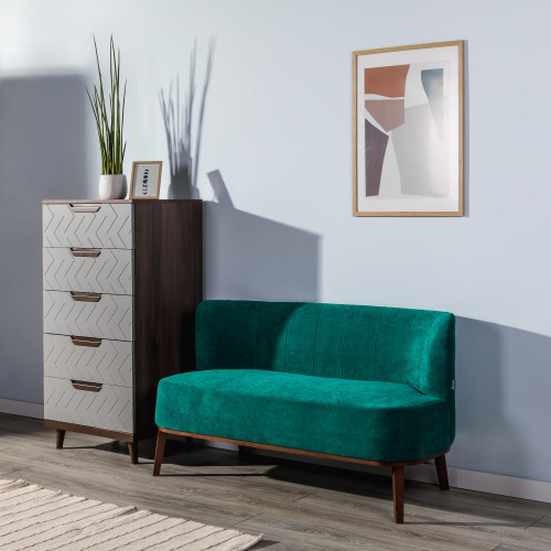 Комод с 5 ящиками Сканди Грей. Фото №11