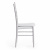 Стул CHIAVARI (mod. C1069) пластик, 47 х 40 х 93 см , белый 018 (поставляется по 4 шт). Фото №2
