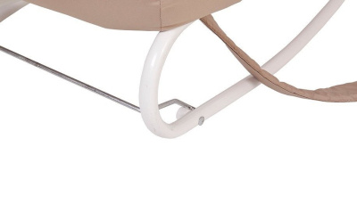 Шезлонг детский Polini kids Звезды, бежевый. Фото