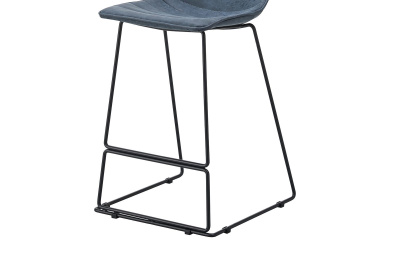 Стул полубарный CQ-8280E-1 синий 2078. Фото