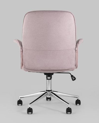 Стул офисный Simona розовый. Фото №6