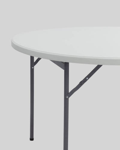 Стол круглый складной пластиковый Кейт 116. Фото №6