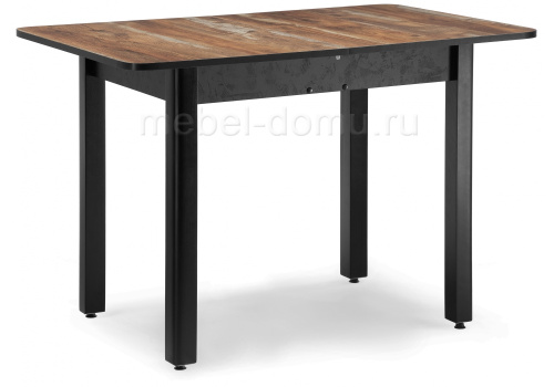 Стол Баи дуб юкон / черный. Фото №1