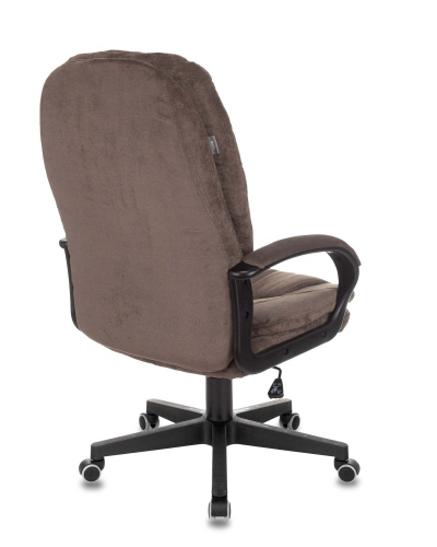 Кресло руководителя Бюрократ CH-868N Fabric коричневый Light-10 крестовина пластик. Фото №6