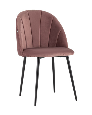 Стул Логан велюр пыльно-розовый. Фото №2