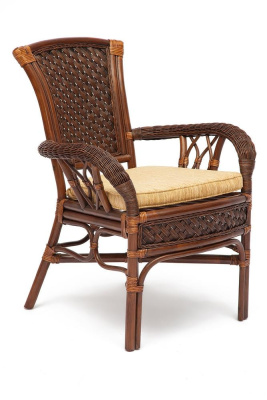 Комплект обеденный Andrea Pecan washed. Фото №3