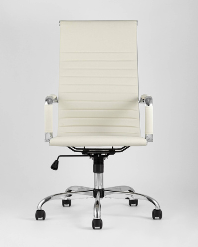 Кресло руководителя TopChairs City бежевое. Фото №5