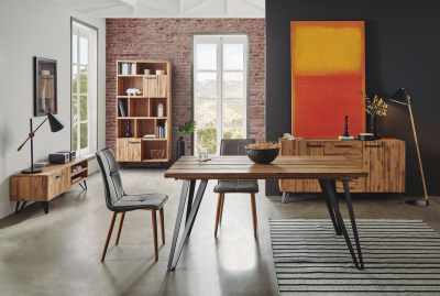 Стеллаж DUPEN DP-121 Акация IRATI фото Стеллаж DUPEN DP-121 Акация IRATI. Фото №4