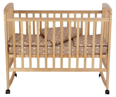 Кроватка Polini Kids Simple 304, коричневый фото Кроватка Polini Kids Simple 304, коричневый. Фото №5