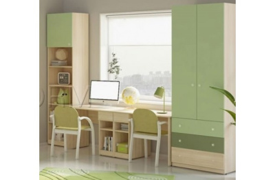 Стеллаж с верхней дверцей Силуэт. Фото