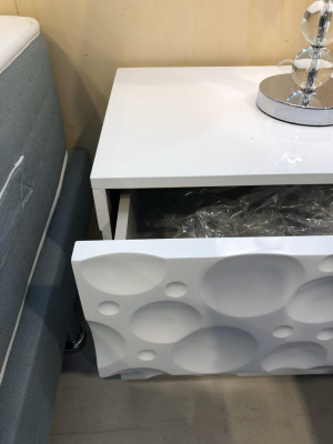 Тумбочка DUPEN М-150 белая. Фото