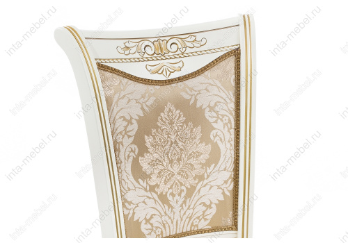 Стул деревянный Mariano молочный патина. Фото №7