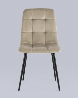 Стул Одди велюр бежевый. Фото №5